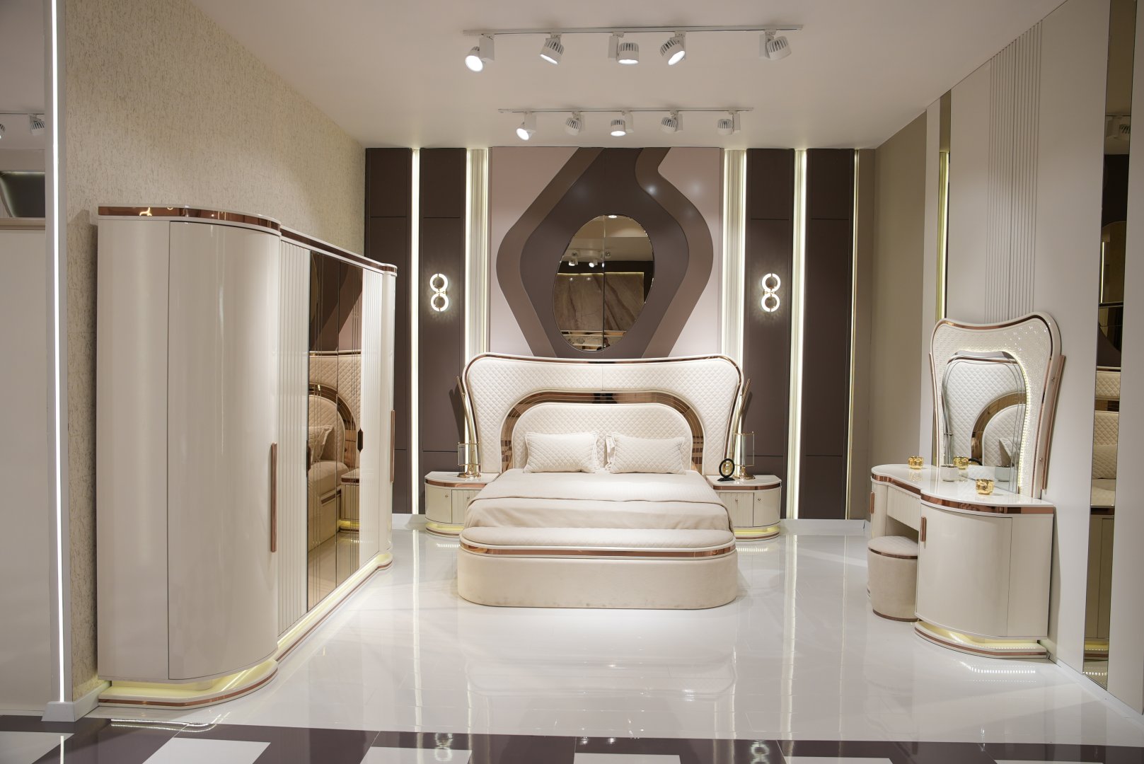 Marsilya Modern Luxury Yatak Odası