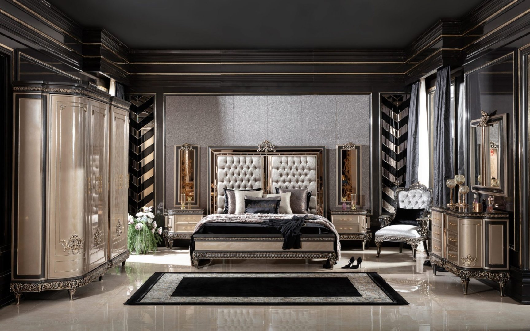 Hüma Klasik Yatak Odası