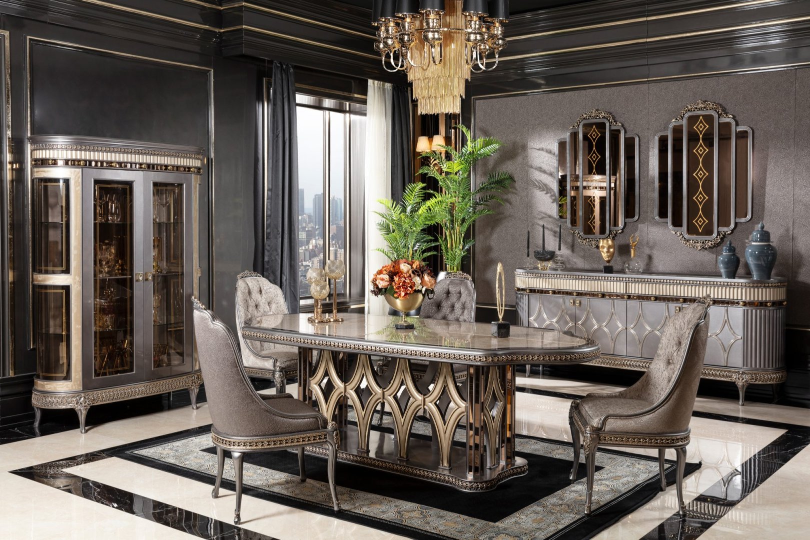 Momentum Luxury Klasik Yemek Odası