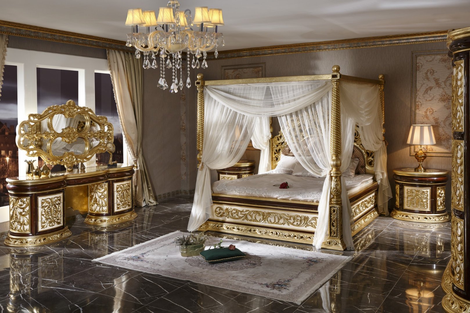 Sultan Klasik Yatak Odası