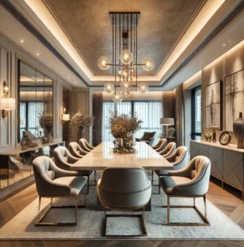 Lüks Konutlarda Yemek Odası Tasarım İlkeleri Nelerdir?