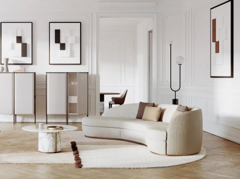 Modern Lüks Salon Tasarımında Koltuk Takımı Mekân Algısını Nasıl Etkiler?