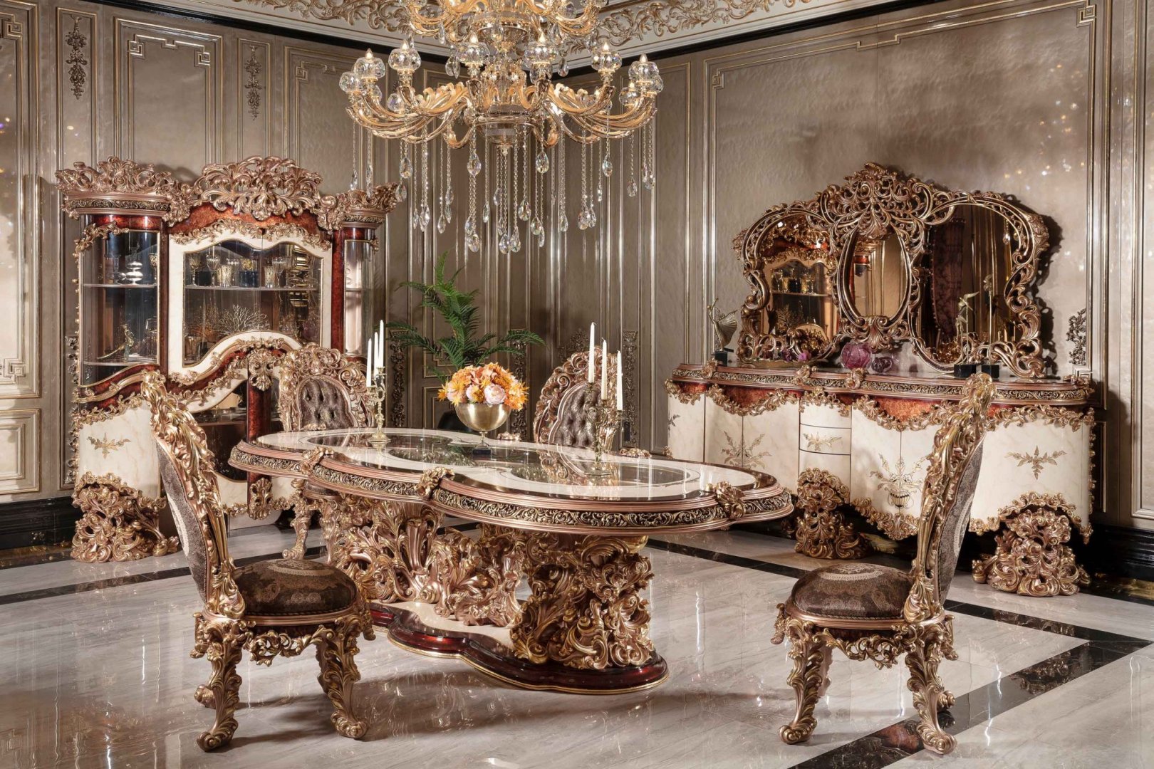 Aldaberan Klasik Yemek Odası