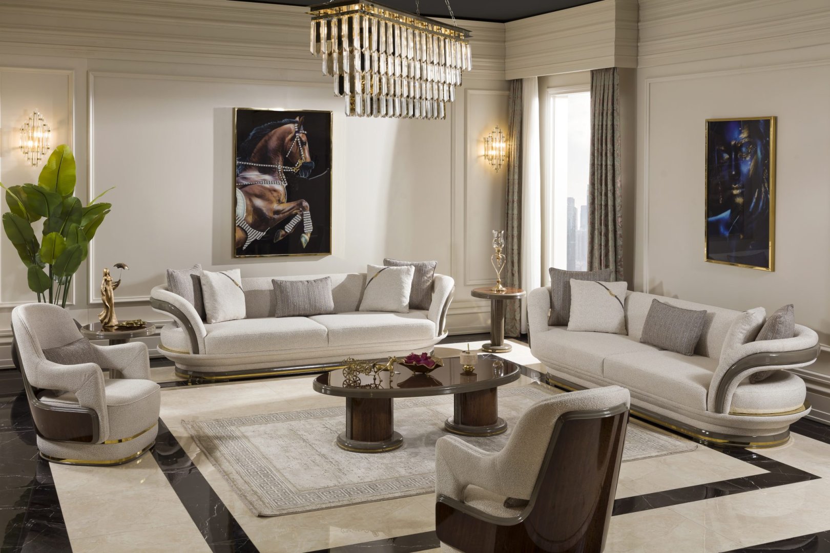 Bangu Modern Lüks Koltuk Takımı