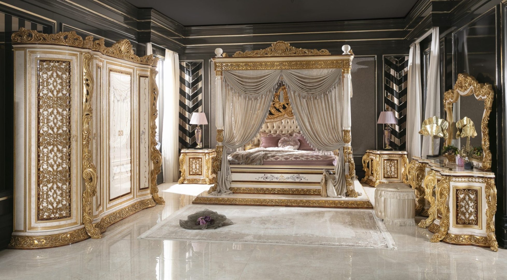 Perla Classic Luxury Yatak Odası