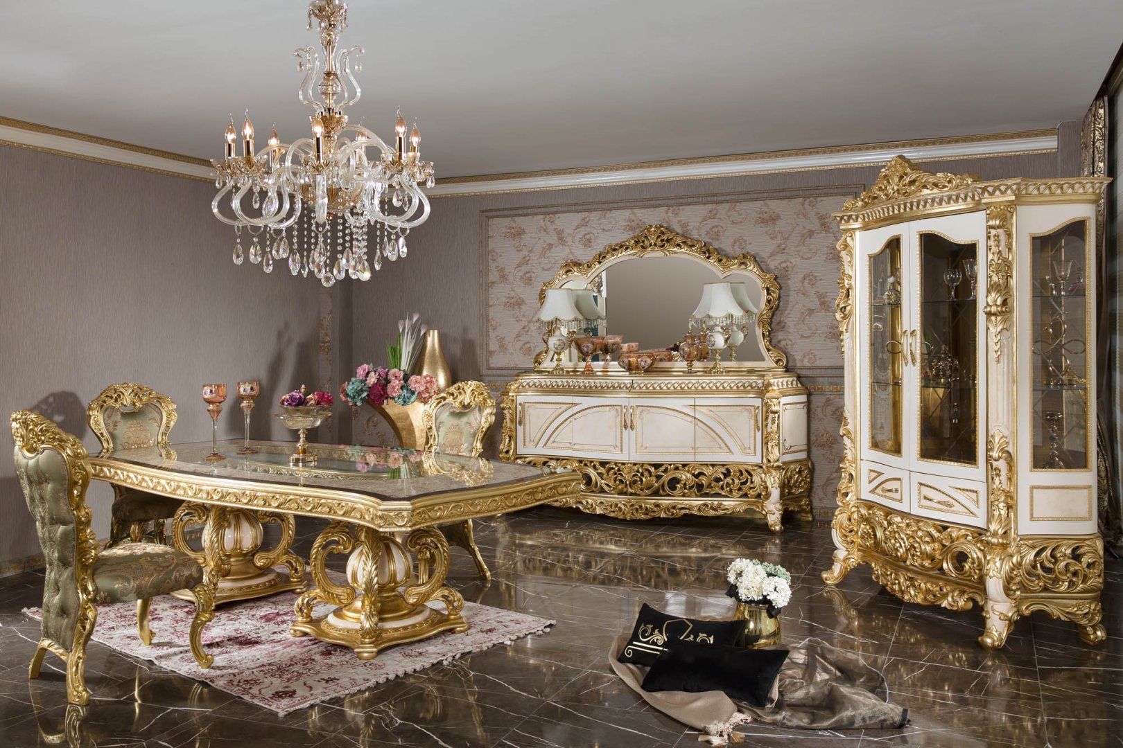 Asya Klasik Yemek Odası