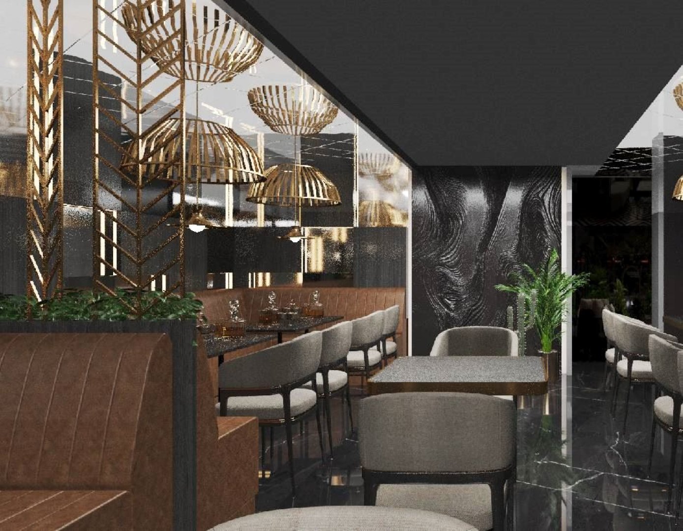 Amerika Kafe Dizayn Projesi