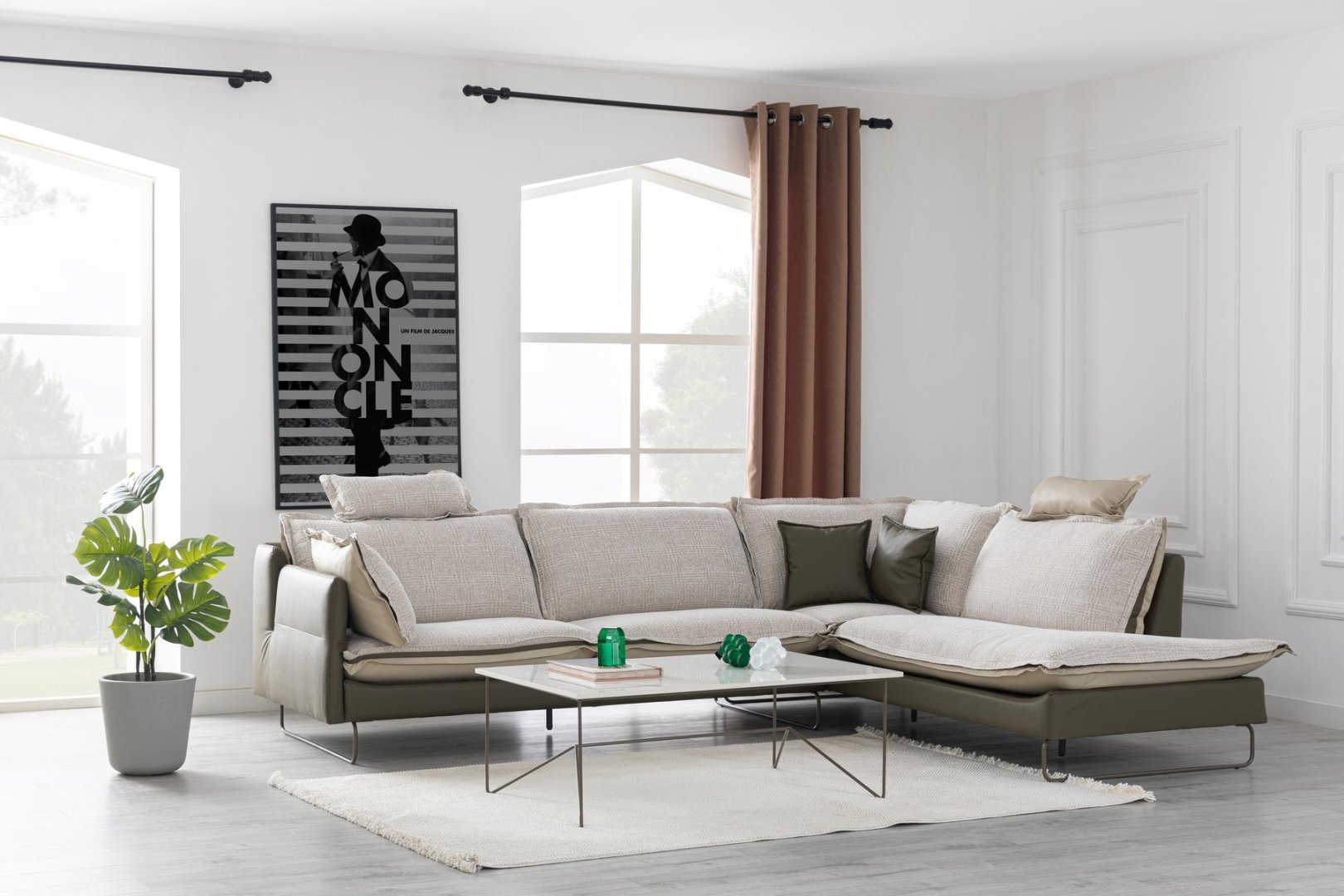 Ay Işığı Şezlonglu Köşe Takımı 