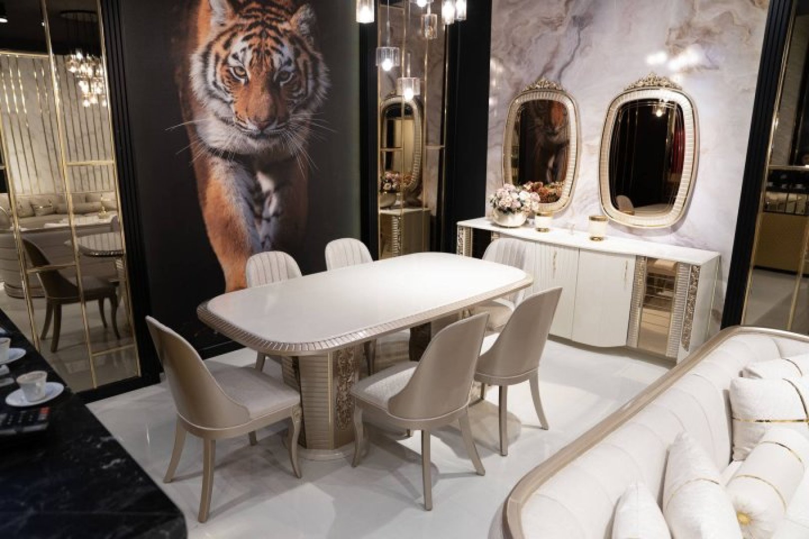 Valencia Modern Luxury Yemek Odası